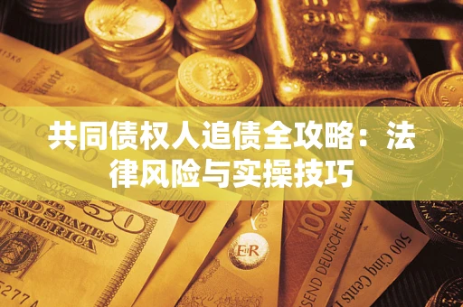 武汉共同债权人追债全攻略：法律风险与实操技巧