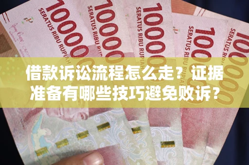 武汉借款诉讼流程怎么走？证据准备有哪些技巧避免败诉？