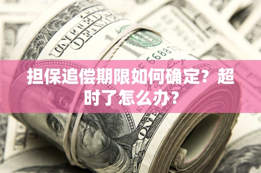 武汉担保追偿期限如何确定？超时了怎么办？