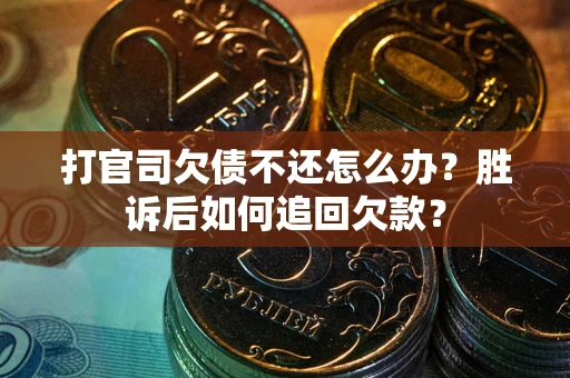 武汉打官司欠债不还怎么办？胜诉后如何追回欠款？