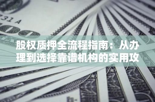 武汉股权质押全流程指南：从办理到选择靠谱机构的实用攻略