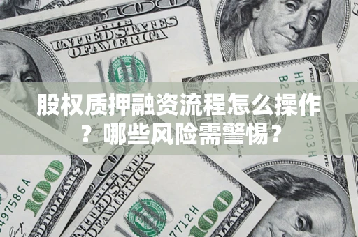 武汉股权质押融资流程怎么操作？哪些风险需警惕？