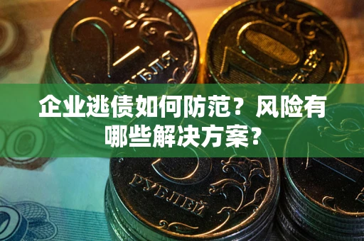 武汉企业逃债如何防范？风险有哪些解决方案？