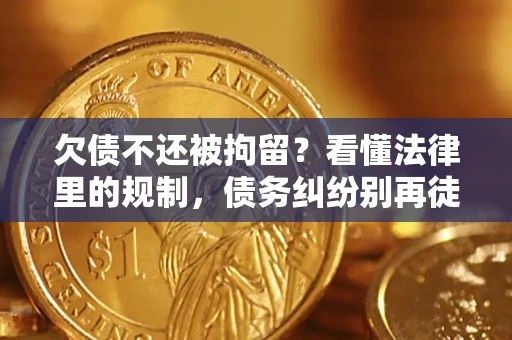 武汉欠债不还被拘留？看懂法律里的规制，债务纠纷别再徒劳奔波