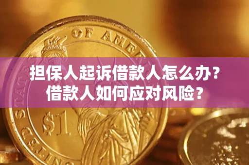 武汉担保人起诉借款人怎么办？借款人如何应对风险？