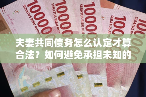 武汉夫妻共同债务怎么认定才算合法？如何避免承担未知的债务风险？